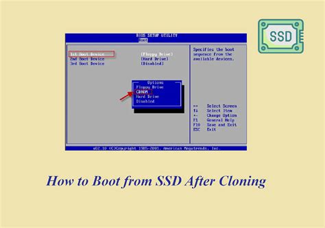 clone ssd set boot order|cannot boot from cloned ssd.